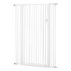 Extra Tall Pet Gate for Cats, 29-41 in Adjustable Width, 56 in High Dog Gate, with Pressure Mount Kit and Wall Mount Kit, 1.3 in Narrow Bar Spacing