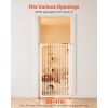 Extra Tall Pet Gate for Cats, 29-41 in Adjustable Width, 56 in High Dog Gate, with Pressure Mount Kit and Wall Mount Kit, 1.3 in Narrow Bar Spacing