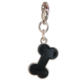 Metal Charm (Color: Black Bone)