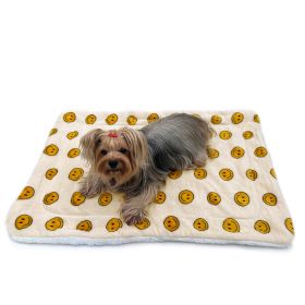 Ultra Plush Happy Face Blanket (size: S)
